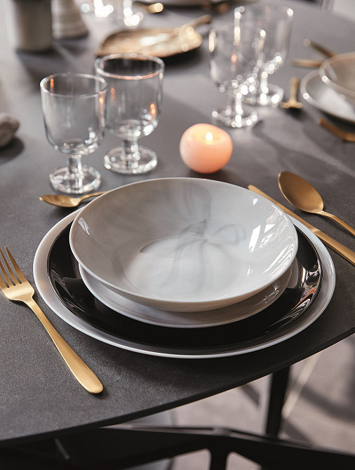 Тарелка суповая Luminarc Diwali Marble Granit 20 см (6582596) Киев - изображение 2