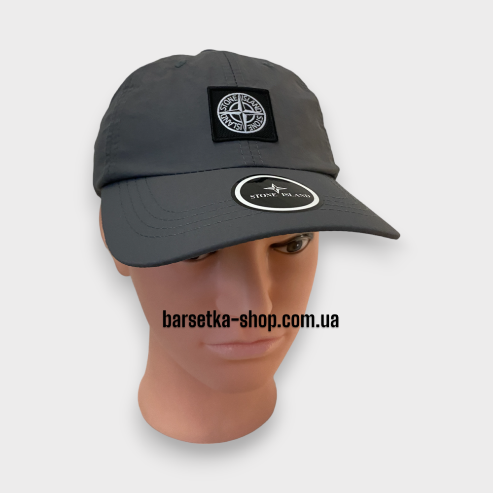 Кепка Stone Island серый Запорожье - изображение 3