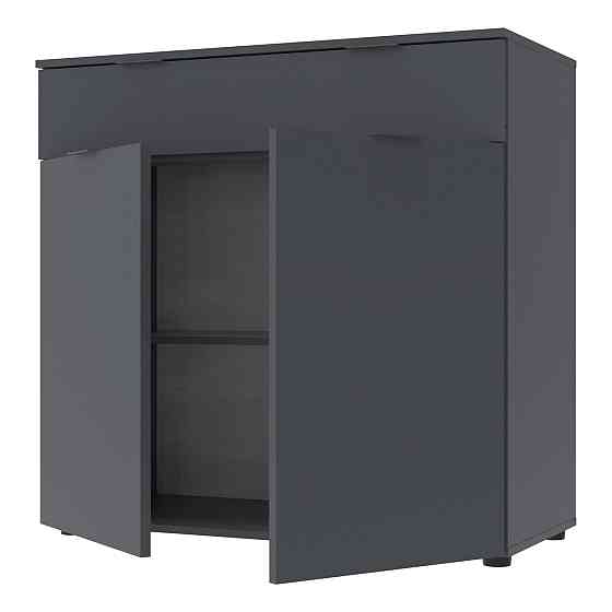 Комод в гостиную Doros Рон 2 80х38х100 см Графит (DRS-011295) Днепр