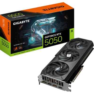 Відеокарта GIGABYTE GeForce RTX5050 8Gb GAMING OC (GV-N5050GAMING OC-8GD) Вінниця