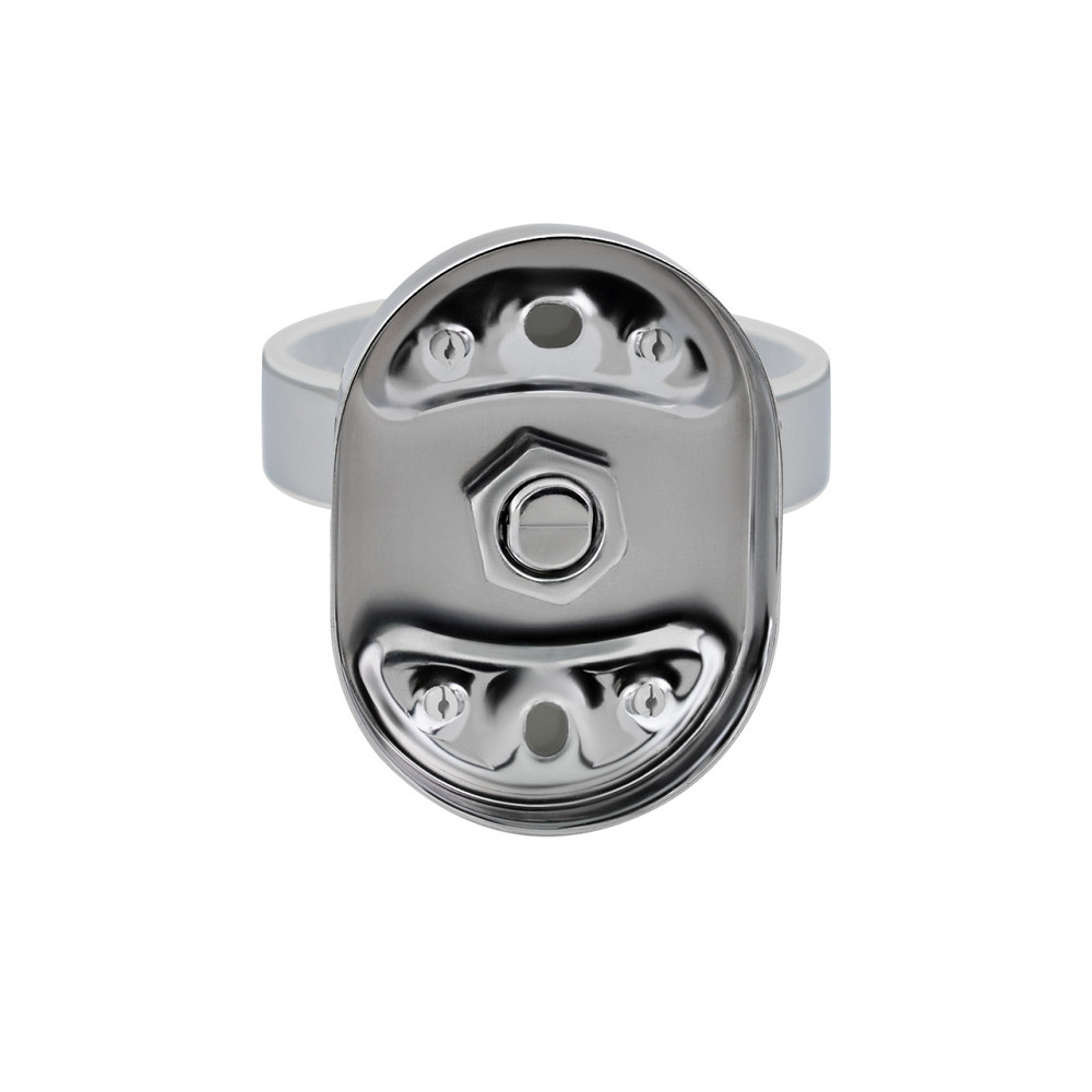 Склянка з тримачем Lidz Oreo 0401 настінний (матове скло) LDORE0401CRM22163 Chrome Київ - фото 9