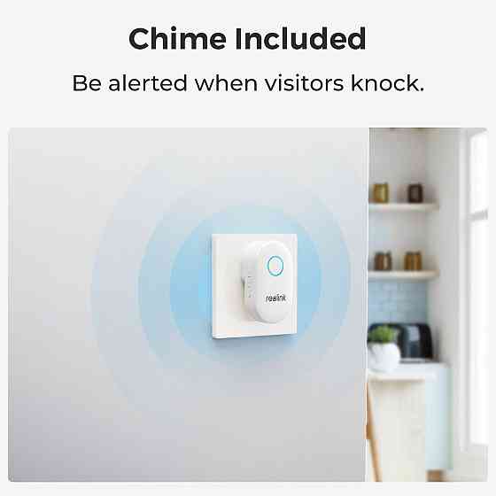 Відеодзвінок Reolink D340P (Video Doorbell PoE) ( 29221 ) Харків
