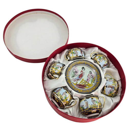 Сервиз 6 персон из фарфора Девушки Киев - изображение 1
