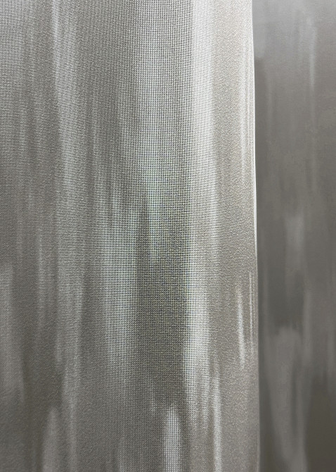 Тюль VR-Textil 1761т Шифон с принтом Венге с белым 300х270 см (42-0788) Киев - изображение 6