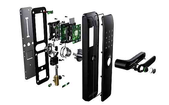 Умный дверной биометрический замок SEVEN LOCK SL-7767BFW-T Киев