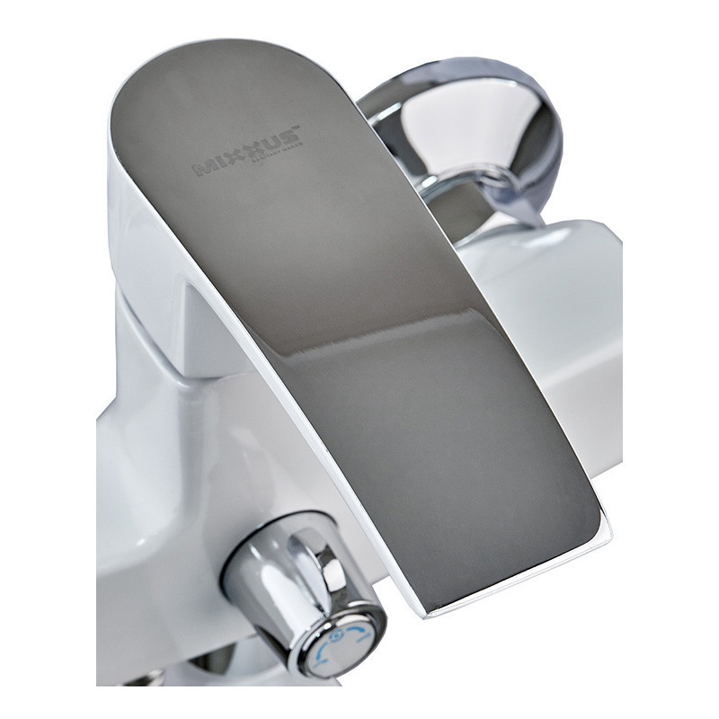 Змішувач для ванни Mixxus Magnum 006  White-Chrome   ( MI6202 ) 22658 Харків - фото 2
