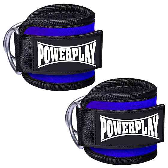Манжети на щиколотку Power Play 3085 Темно сині Київ