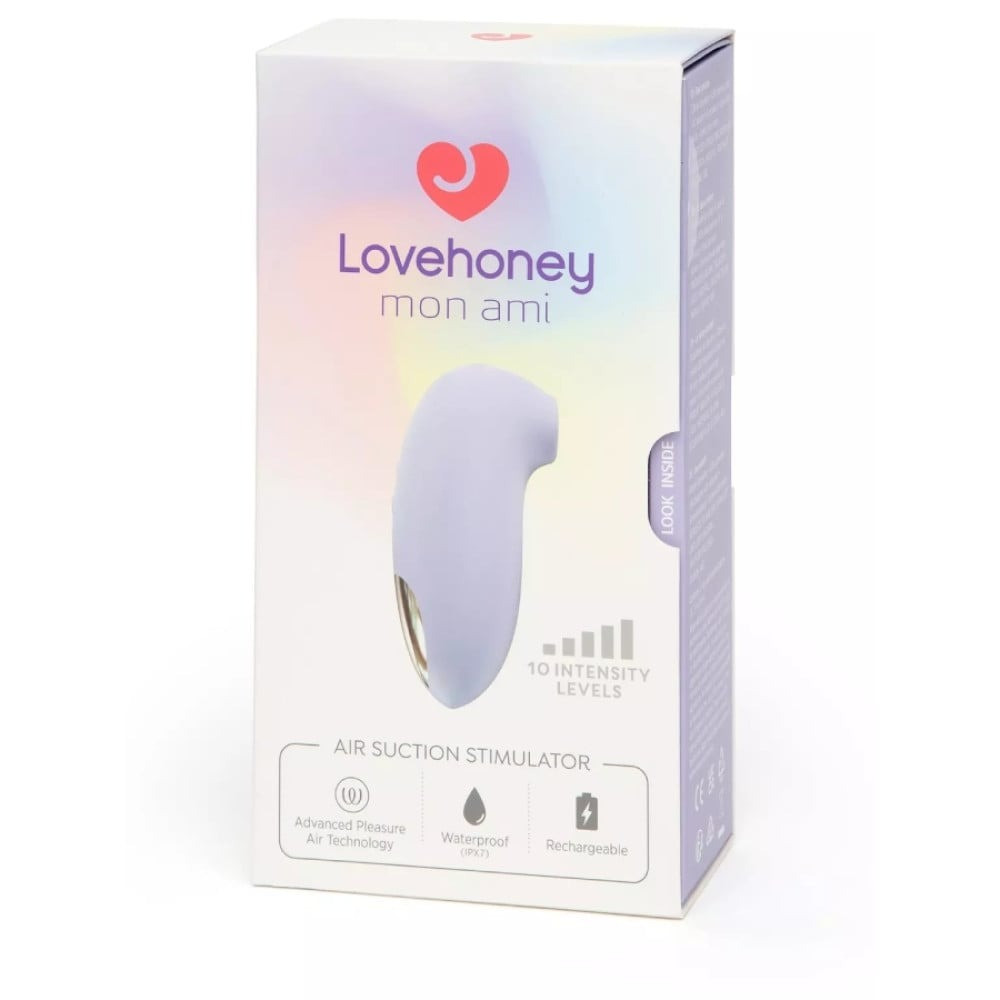 Вакуумный стимулятор клитора Lovehoney Mon Ami Pleasure Air, лиловый Sex Aura Киев - изображение 9
