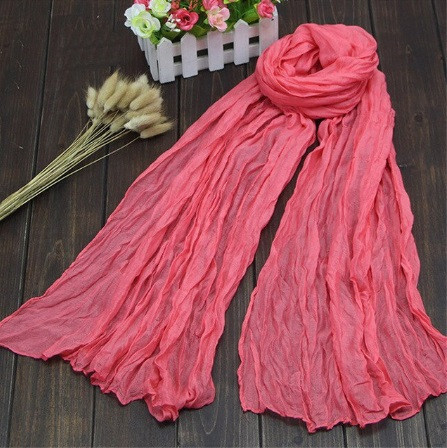 Женский коралловый шарф - 170*43см Киев - изображение 1