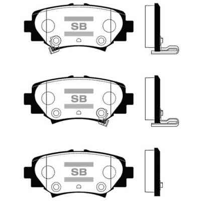 Тормозные колодки HI-Q SP1730 Винница