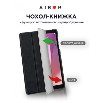 Чохол до планшета AirOn Premium Lenovo Tab M8 4th Gen (TB-300FU) + protective film black (4822352781092) Вінниця - фото 9