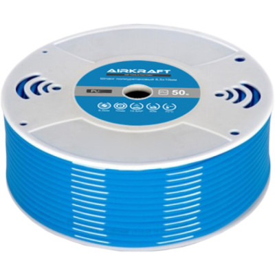 Пневматический шланг Airkraft полиуретановый в бухте 50м 4*6мм (PU6) Винница - изображение 1