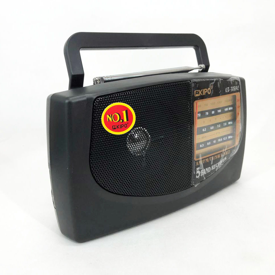 Переносной радиоприемник Хит KIPO KB-308AC, Радио с поддержкой флешек, Переносной приемник ET-348 fm am Киев - изображение 2