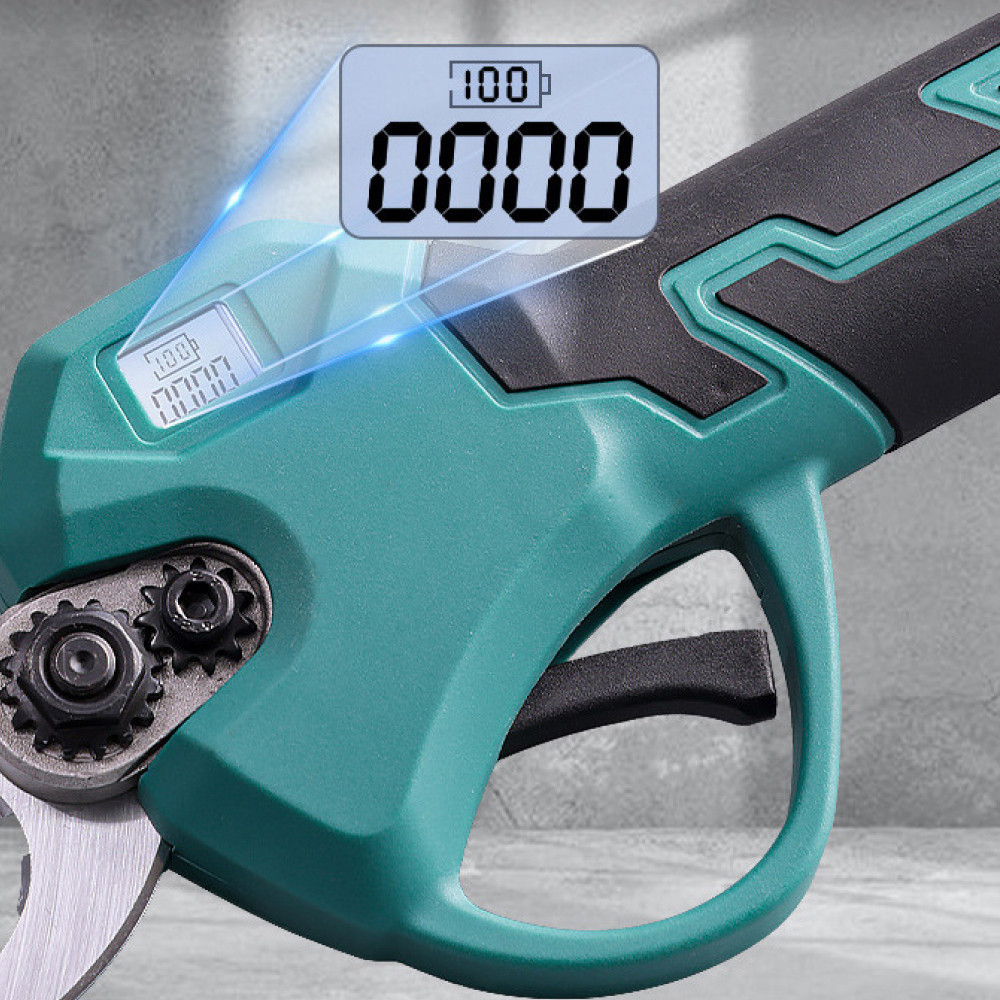 Акумуляторний секатор у кейсі (до 25мм) + 2 АКБ 48V SBR Київ - фото 2