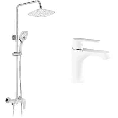 Душовий гарнітур Kroner Armada-W063 + змішувач Armada-W010 (CVS30214) Вінниця
