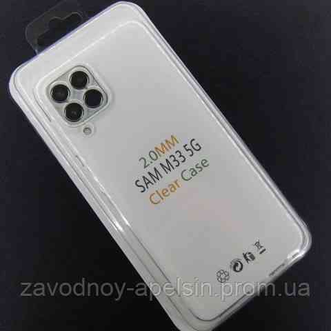 Samsung M33 M335 M336 Прозорий чохол 2мм (захист камери) Одеса
