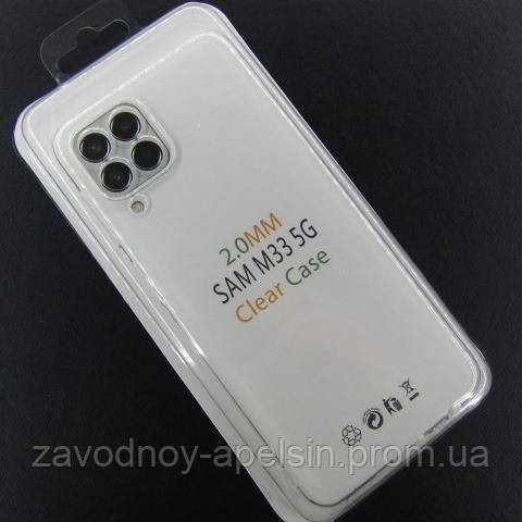 Samsung M33 M335 M336 Прозорий чохол 2мм (захист камери) Одеса - фото 2