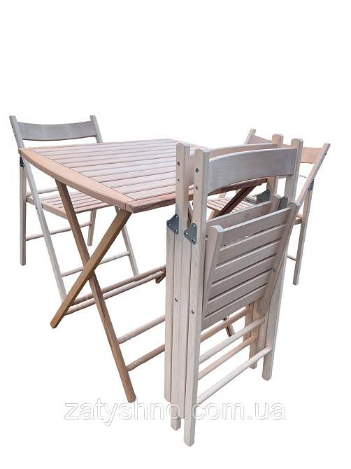 Складная деревянная мебель из бука Киев - изображение 10