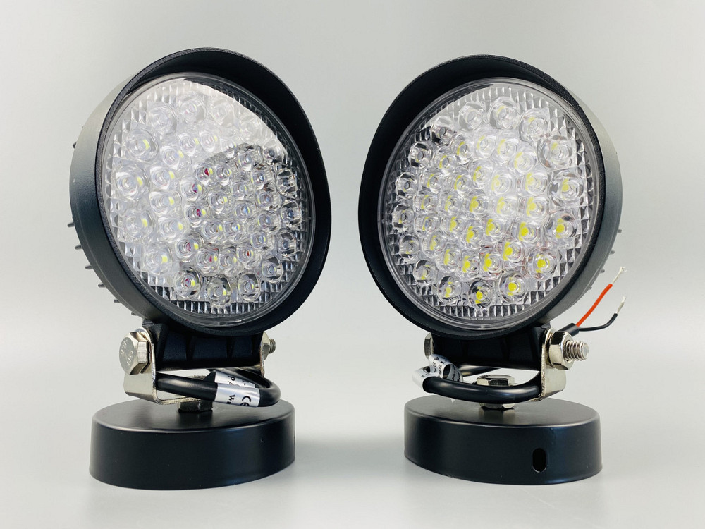 Фара кругла 123W (41 led діод) IP67, 114 ммx114 ммх32 мм Мукачево - фото 4