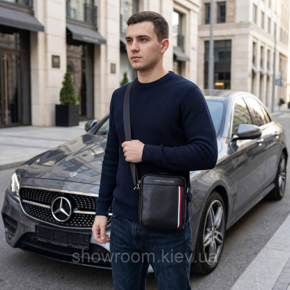 Мужская борсетка, сумка на плечо Tommy (6479-2) Киев - изображение 7