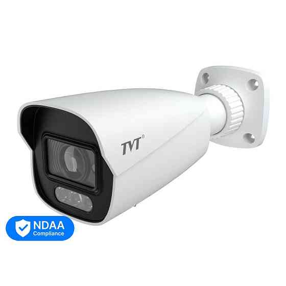 IP-відеокамера 8Mp TVT TD-9482S4-C(D/PE/AW3) White f=2.8mm, ІЧ+LED-підсвічування, з мікрофоном (77-00412) Київ