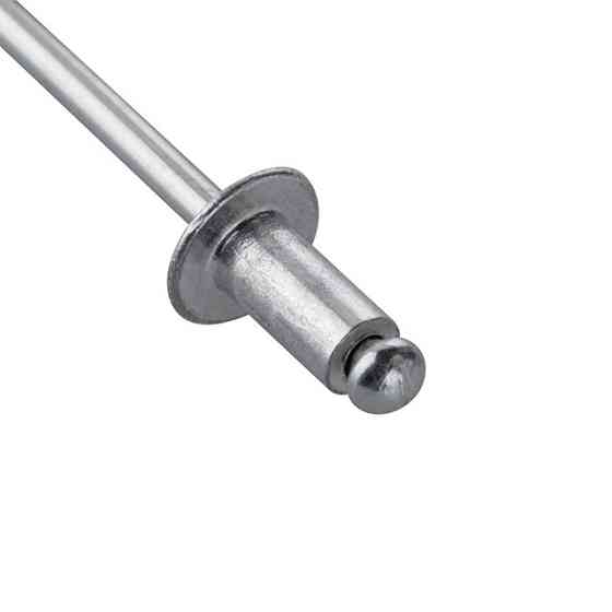 Заклепка алюмінієва, 4,0×8,0 мм, 50 шт. INTERTOOL RT-4008 Київ