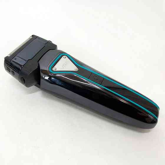 Электробритва портативная VGR V-333 шейвер для бритья бороды и усов с аккумулятором. Цвет: черный NG-52 Львов