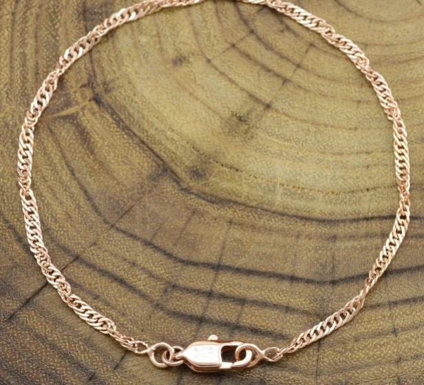 Браслет Xuping 30440, довжина 21см, ширина 2мм, позолота РО Київ - фото 4