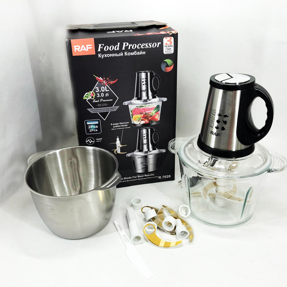 Блендер настільний електричний RAF, Блендер міксер з чашею для подрібнення міксер смузі UM-96 Івано-Франківськ - фото 6
