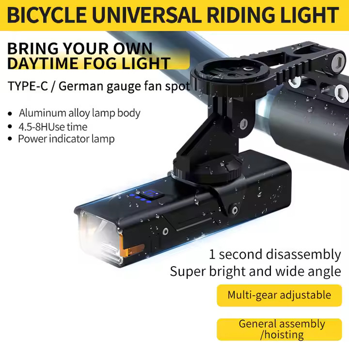 Фонарь велосипедный с аккамулятором Q06, Фонарь для велосипедистов с зарядкой, Фонарик велофонарь RK-30 Львов - изображение 8