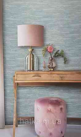 Шпалери вінілові на флізеліновій основі Rasch Ascona 1.06х10 метрові абстракція хвилі смуги бірюзові Київ