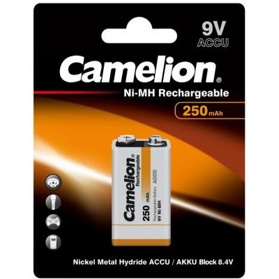 Акумулятор Крона 250mAh Ni-MH * 1 6F22-1BL Camelion (NH-9V250BP1) Вінниця - фото 1