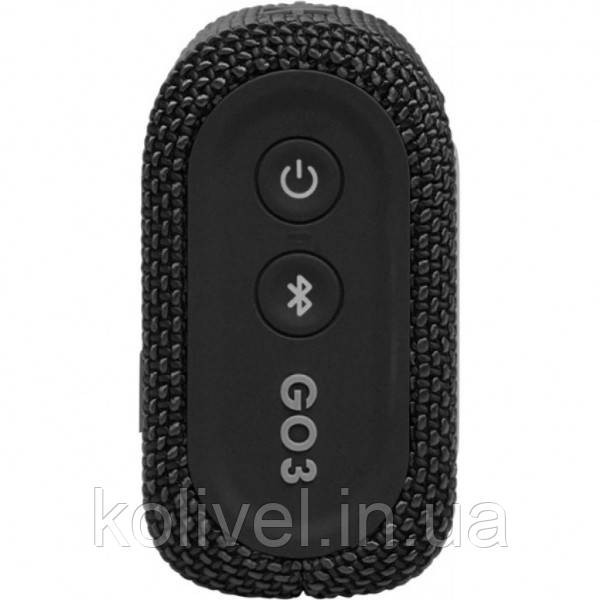 Акустична система JBL GO 3 Black JBLGO3BLK (JBLGO3BLK) Киев - изображение 7