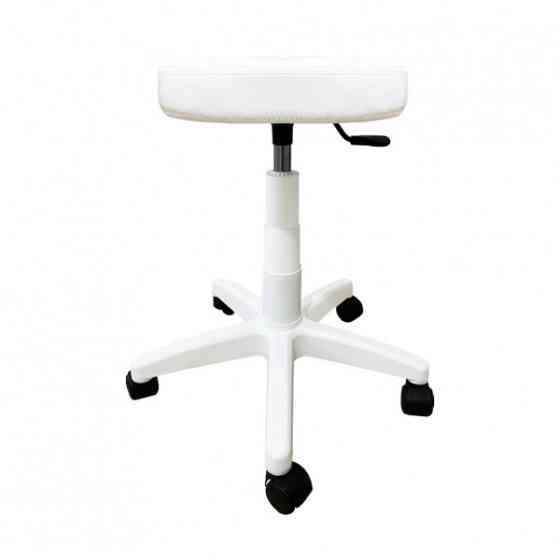 Стілець для майстра без спинки Йола на белой ніжці Київ