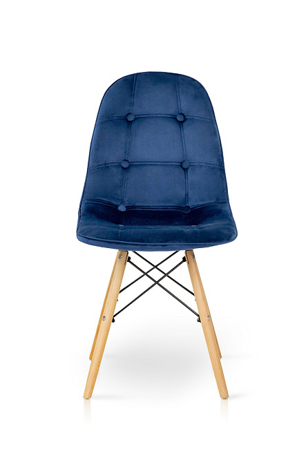 Стілець ДЖАСТІН, велюр синій Киев - изображение 6