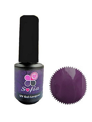Гель-лак №71 UV Gel-Lacguer SOFIA 8.6 мл США (помірний фіолетово-рожевий) Київ - фото 3