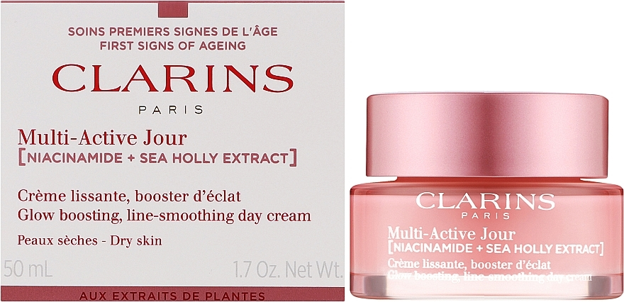 Денний крем для сухої шкіри Clarins Multi-Active Jour Niacinamide Day Cream Dry Skin 50ml Слов'янськ - фото 2