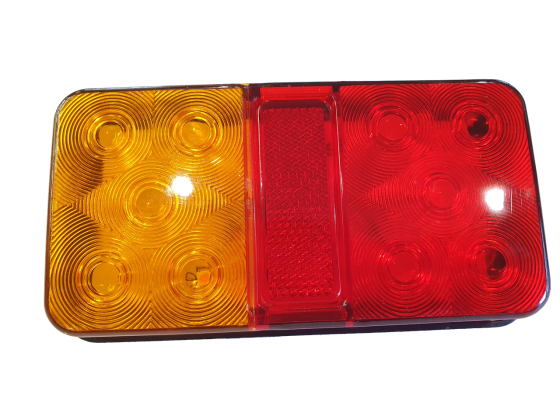 Ліхтар LED задній універсальний 148 х 78 х 22; 12V; 8 led діодів; + 30 см провід Мукачево