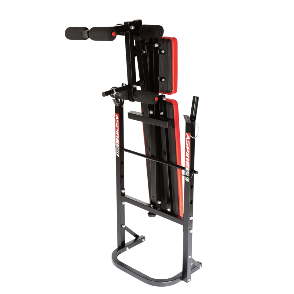 Лавка тренувальна York Fitness ASPIRE 120 складана зі стійкою під штангу Киев - изображение 4