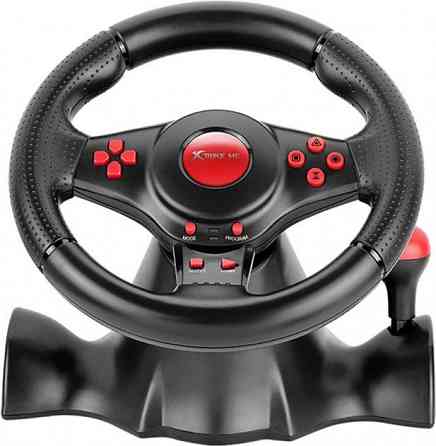 Игровой руль  XTRIKE ME GP-903 180°, 16 кнопок, USB PC/PS4/XBOX/Android Киев