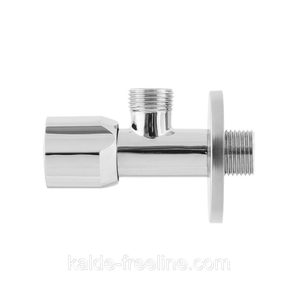 Кран приладовий кутовий Raftec Silver ABS handle 1/2" VMI0101 Харків - фото 4