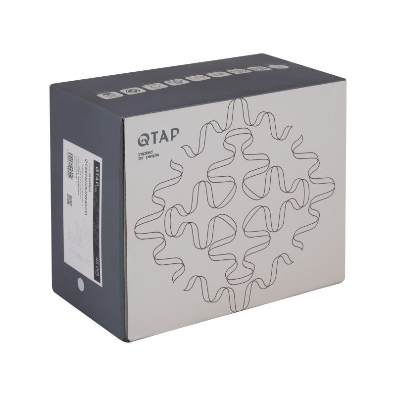 Смеситель для раковины, с гигиеническим душем Qtap Gemini QTGEM272BLM45690 (k35), однорычажный, Black Matt Харьков - изображение 8