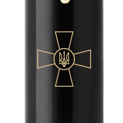 Ручка шариковая Parker IM 17 ARMY Black GT BP Эмблема ВСУ (22032_W001y) Винница - изображение 2