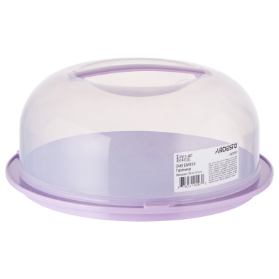 Тортовница Ardesto Tasty Baking 28.4х11.5 см Purple (AR2328LP) Винница - изображение 1