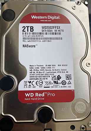 WD Red Pro 2tb Nas Київ