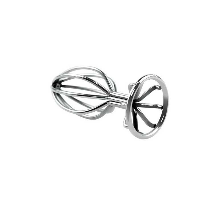 Сталевий анальний корок SexyFire L 3,7 см — Анальні іграшки Вінниця - фото 7