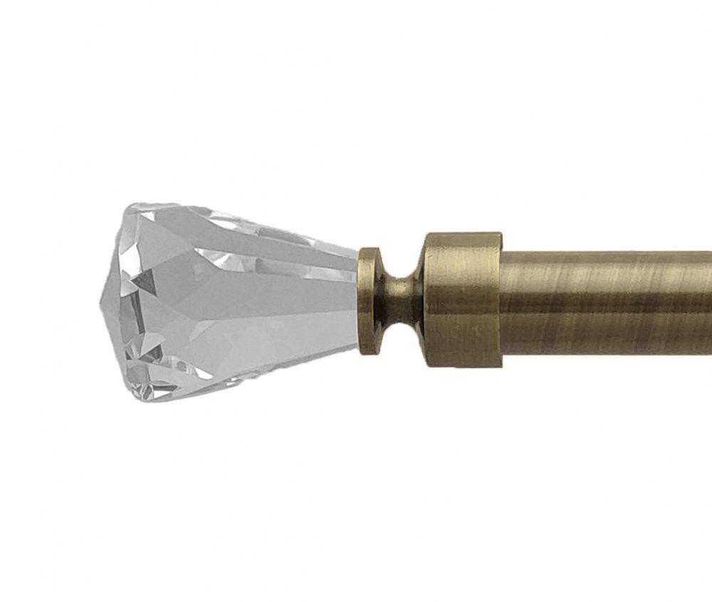 Карниз Orvit Лучетта металевий однорядний техно гладка труба кільце металеве Антик 25 мм 300 см (00-00025871) Львов - изображение 2