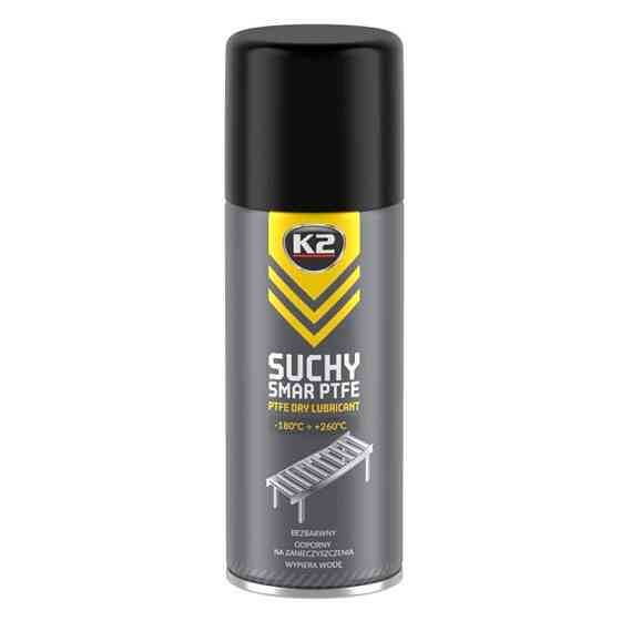Змазка багатофункціональна K2 Suchy Smar PTFE з тефлоном суха 400мл Львів