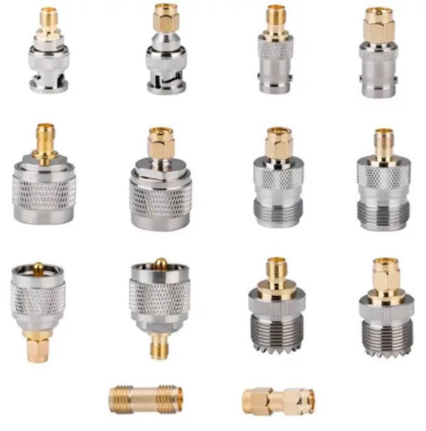 Набір перехідників для антен, адаптери SMA на SMA BNC N PL259 SO239, 14 шт. Винница - изображение 1