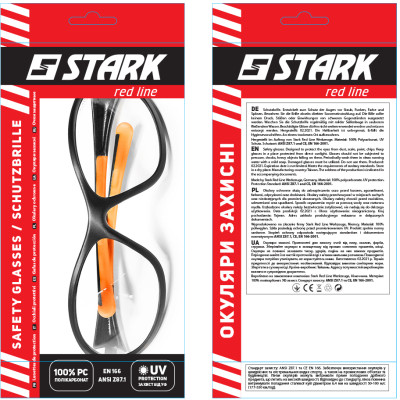 Захисні окуляри Stark SG-05C прозорі (515000006) Вінниця - фото 7